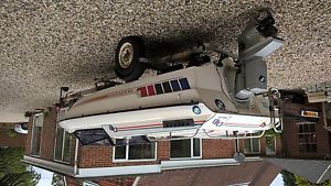 Fletcher GTB 17' speedboat with 2.0 130hp BMW marine inboard engine