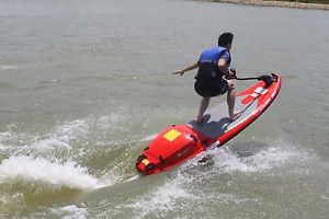 First in UK!!! Jet Surfboard 4 Stroke 125CC Jet Power Wakeboard