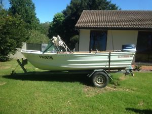 Quintrex Aluminium Boat Fishabout 1980 Model