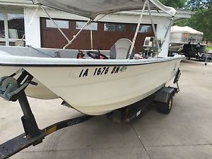 1989 Livingston LV14 boat with 1989 Suzuki 40hp