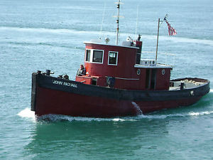 Great lakes tug boat  60'  Diesel 420 H.P.