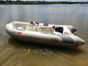 2005 AVON SEASPORT 320 INFLATABLE JET BOAT RIB RIGID DINGHY TENDER YAMAHA PWC