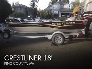 2005 Crestliner 18 Canadian Aluminum Welded