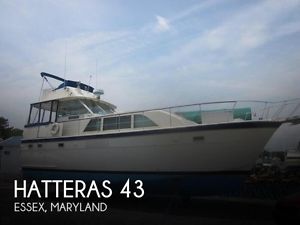 1974 Hatteras 43