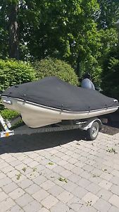 2007 Caribe Inflatable RIB boat Yamaha 40 hp