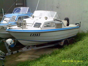 15FT LONG HALF CABIN FISHING BOAT