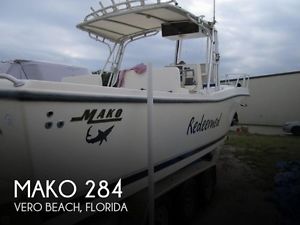1987 Mako 284