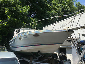 1989 BAYLINER AVANTI 30' CABIN CRUISER BOAT LOADED W RADAR ETC