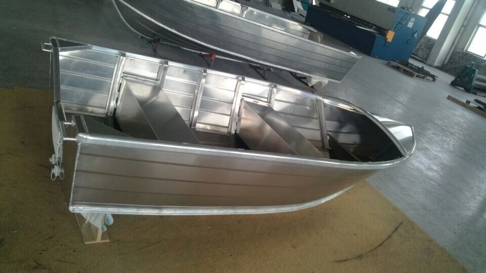 full aluminum welded fishing motor boats