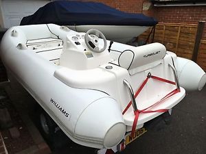 RIB BOAT TENDER WILLIAMS TURBO JET 325 4STROKE