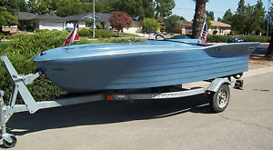13' RETRO ELECTRIC BOAT + TRAILER CLASSIC CHRIS CRAFT, CENTURY, & GAR WOOD STYLE