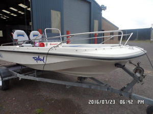 Dell Quay Eurosport Fishing Sports Boat Mercury 60HP Outboard And Trailer