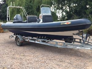 Ribeye 6.3m Inflatable With Yamaha 115hp Four Stroke Fuel Injected Outboard