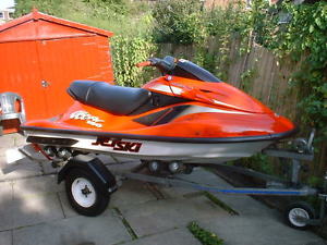 2000 KAWASAKI ULTRA 150 JET SKI,65-HOURS,ROLLER TRAILER,FITTED COVER,DATATAGGED.