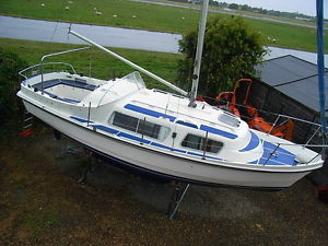 CABIN CRUISER MOTOR SAILER £14999. MAY PX OR SWAP MOST THINGS CONSIDERED W.H.Y.