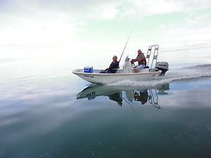 13ft dell quay dory fishing boat with marina 40hp outboard
