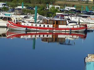 DUTCH BARGE, TJALK,1926, FRANECKER, 21 METRE X 3.6 METRE,LIVE ABOARD,HOUSE BOAT.