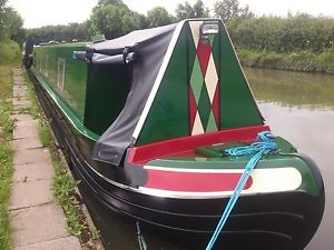 60ft Les Wilson Mid engine traditional narrowboat