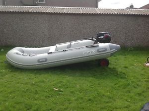 Seapro 360 Aero deck & 15hp Suzuki outboard