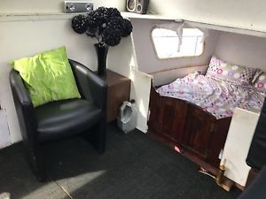 Dutch Barge liveaboard widebeam houseboat project near London