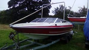 Fletcher boat trailer/ speed boat