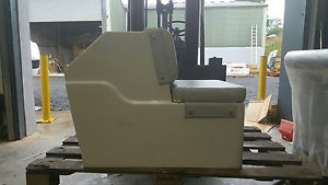 RIB TENDER DRIVERS CONSOLE AND SEAT WITH CUSHIONS EX DISPLAY