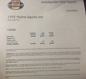 1995 Hydra-Sports hydra sports