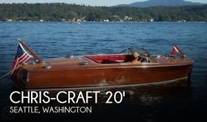 1946 Chris-Craft 20 Custom Runabout