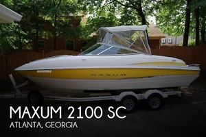 2003 Maxum 2100 SC