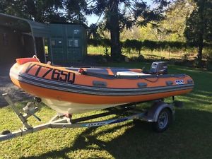 4.3m Inflatable RIB with 50hp Yamaha