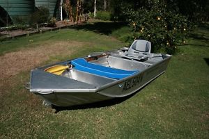 STACER PROLINE 3.4M ALUMINIUM TINNY OR DINGHY CAR TOPPER