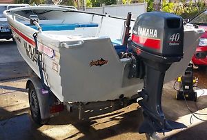 URGENT Tinnie Ally craft boat dinghy runabout aluminium plus outboard etc