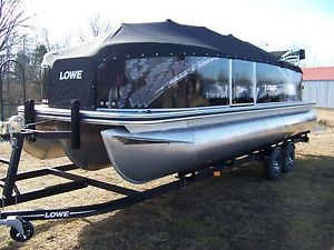 LOWE 2016 X230 TRITOON WITH MERCURY 200 VERADO AND TRAILER