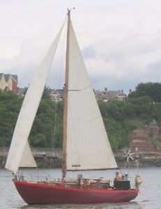 35' classic dutch steel yacht