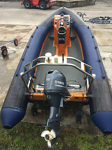 Ribcraft 5.8m RIB with Yamaha F70 outboard and trailer