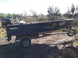 3.7m ally craft 25hp yamaha tinny