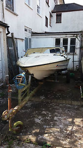 Fletcher speedboat Arrowflyte with mercury 50HP outboard