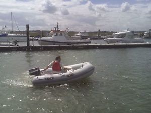 RIB Rigid Inflatable Dinghy and Outboard