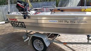 Aluminium Boat. Savage 3.8m Big Boy