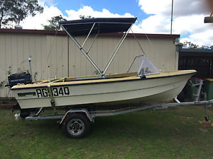 Pongrass Surfmaster 14ft Run-about and Trailer