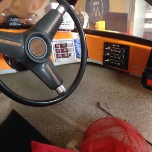 Fibreglass fishing boat