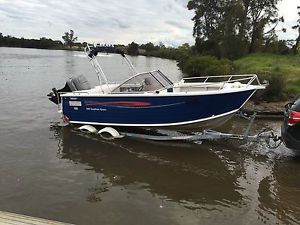 2006 STACER EASYRIDER SPORTS 5.75 M & MARINER (MERCURY) 115 HP 4 STROKE (141hrs)
