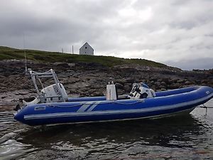 Avon adventure 620 rib boat Honda 130 4 stroke outboard