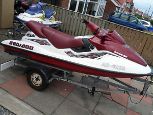 Sea Doo GTX 951cc 135hp 3 Seater Jet Ski with SBS Trailer LOW HOURS!