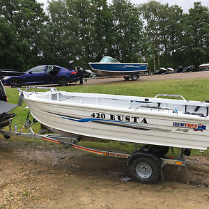 Quintrex busta 420 fishing boats tenders