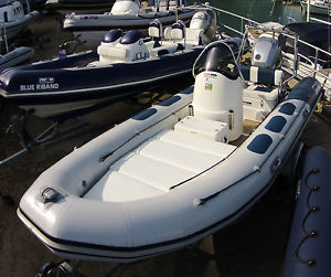 2010 Valiant 520 RIB with Mercury Optimax 90HP Outboard Engine and Trailer