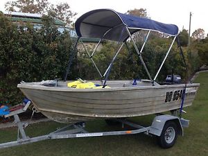 aluminium tinny dinghy boat stacer tender yamaha