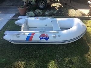 2.3mtr ESCAPE inflatable boat/tender with aluminium floor