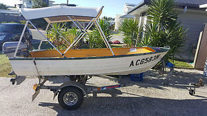 Brooker Outboard Boat and Trailer