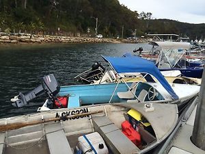 4 metre boat with Yahama 25 HP (2 years old)